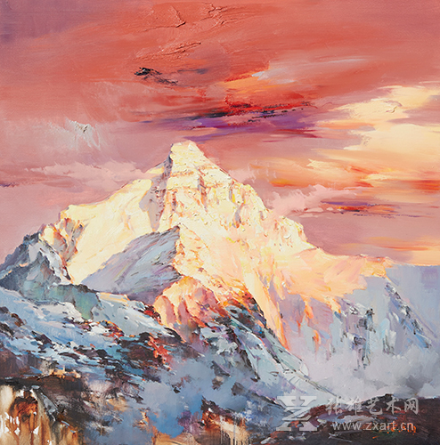 黄庆涌（黄大刀） 《金山珠峰》