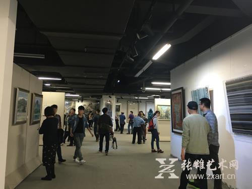 “庆祝厦门大学建校95周年 艺术学院教师及校友作品展”展览现场