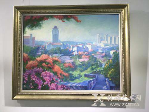 展览作品 锦绣楼园 唐绍云 