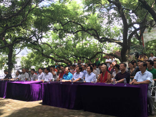 “《素心朗怀》——当代书画艺术家邀请展”开幕现场