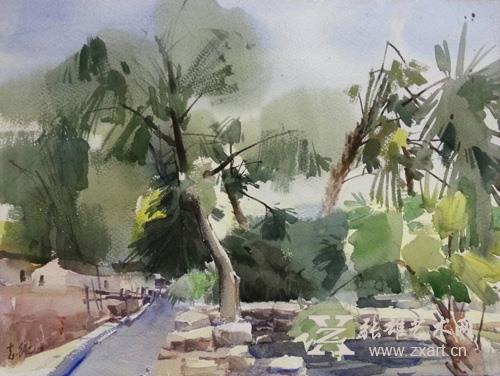 孙志纯《六月》 48×36cm