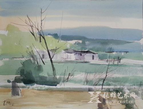 孙志纯《三月》 48×36cm