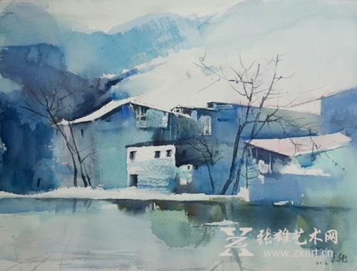 孙志纯《水影》 48×36cm