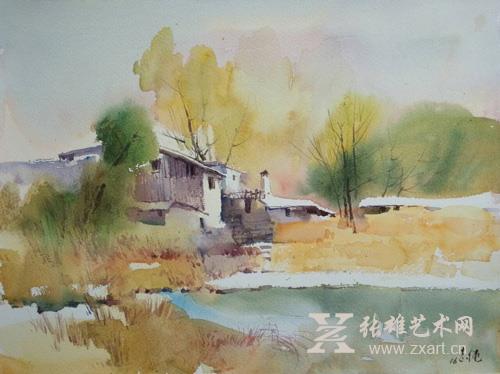 孙志纯《正午》  48×36cm