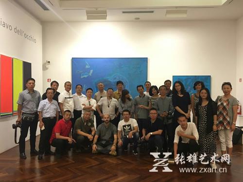 黄大刀随厦门美协意大利文化之旅