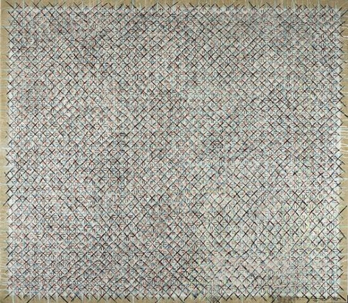 丁乙（ 1962 年生） 《十示 95-20》1995 年作油彩画布，139.5 x 159.7 公分 估价：1，500，000 – 2，500，000 港元/192，000 – 321，000 美元